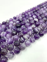 Chevron Amethyst Beads