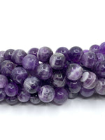 Chevron Amethyst Beads