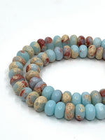 Emperor Stone Rondelle Beads