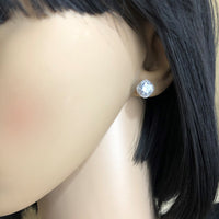 Cubic Zirconia Bridal Earrings, 18K Plated | Fashion Jewellery Outlet | Fashion Jewellery Outlet