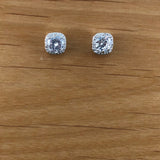 Cubic Zirconia Bridal Earrings, 18K Plated | Fashion Jewellery Outlet | Fashion Jewellery Outlet