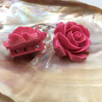 Pink Rose Resin Bead | Fashion Jewellery Outlet | Fashion Jewellery Outlet