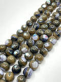 Olive Green Mother of Pearl Beads