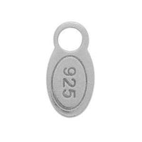 Sterling Silver Charm, 925 tag Charm | Fashion Jewellery Outlet | Fashion Jewellery Outlet