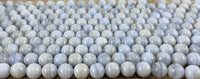 10mm Blue Lace Agate Bead | Fashion Jewellery Outlet | Fashion Jewellery Outlet