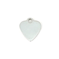 Best Mom Engraved Heart Charm | Fashion Jewellery Outlet | Fashion Jewellery Outlet