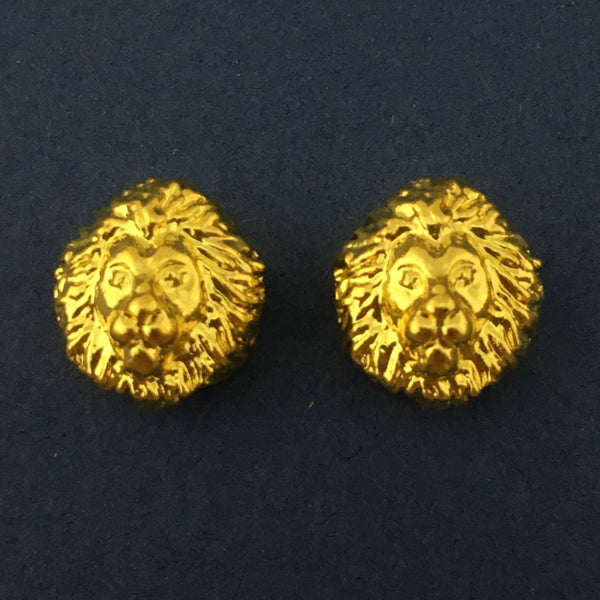 Alloy Gold Lion Bead | Bellaire Wholesale | Fashion Jewellery Outlet