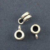 Alloy Round Charm Hanger | Fashion Jewellery Outlet | Fashion Jewellery Outlet