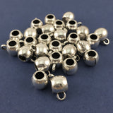 Alloy Round Charm Hanger | Fashion Jewellery Outlet | Fashion Jewellery Outlet