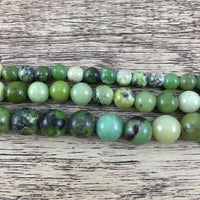 6mm Australian Jade Bead | Fashion Jewellery Outlet | Fashion Jewellery Outlet