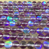 8mm Purple Mystic Aura Bead | Fashion Jewellery Outlet | Fashion Jewellery Outlet