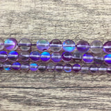 8mm Purple Mystic Aura Bead | Fashion Jewellery Outlet | Fashion Jewellery Outlet