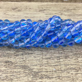 6mm Blue Mystic Aura Beads | Fashion Jewellery Outlet | Fashion Jewellery Outlet