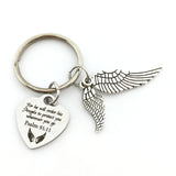 For He will order Psalm 91:11... Custom Keychain | Fashion Jewellery Outlet | Fashion Jewellery Outlet
