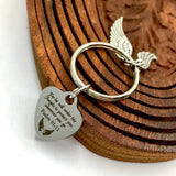 For He will order Psalm 91:11... Custom Keychain | Fashion Jewellery Outlet | Fashion Jewellery Outlet