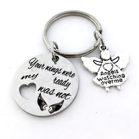 Your Wings were ready my... Custom Keychain | Fashion Jewellery Outlet | Fashion Jewellery Outlet