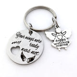 Your Wings were ready my... Custom Keychain | Fashion Jewellery Outlet | Fashion Jewellery Outlet