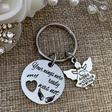 Your Wings were ready my... Custom Keychain | Fashion Jewellery Outlet | Fashion Jewellery Outlet