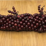 8mm Rosewood Mala Bead with Guru Bead | Fashion Jewellery Outlet | Fashion Jewellery Outlet