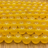 8mm Yellow Jade Bead | Fashion Jewellery Outlet | Fashion Jewellery Outlet