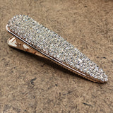 Rose Gold Crystal Rhinestone Stud Hair Clip | Fashion Jewellery Outlet | Fashion Jewellery Outlet