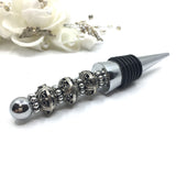 Beadable Decorative Cutlery Wine Stopper | Fashion Jewellery Outlet | Fashion Jewellery Outlet