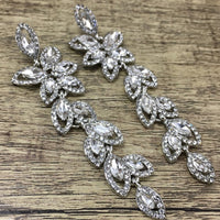 Flower Designer Inspired Crystal Earrings | Fashion Jewellery Outlet | Fashion Jewellery Outlet