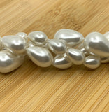 Tear Drop Shell Pearls | Fashion Jewellery Outlet | Fashion Jewellery Outlet