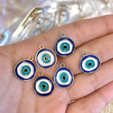 Evil Eye Charm, Round | Fashion Jewellery Outlet | Fashion Jewellery Outlet