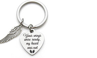 Your Wings were ready my... Custom Keychain | Fashion Jewellery Outlet | Fashion Jewellery Outlet