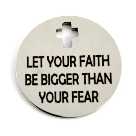 Faith Custom Charm | Fashion Jewellery Outlet | Fashion Jewellery Outlet