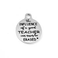 Teacher Custom Charms | Fashion Jewellery Outlet | Fashion Jewellery Outlet