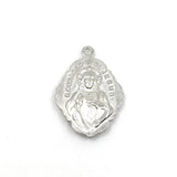 Religious 2 sided Rhodium Assorted Charm | Fashion Jewellery Outlet | Fashion Jewellery Outlet