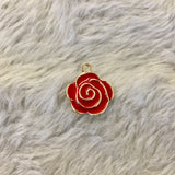 Enamel Rose Pendant | Fashion Jewellery Outlet | Fashion Jewellery Outlet