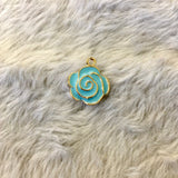 Enamel Rose Pendant | Fashion Jewellery Outlet | Fashion Jewellery Outlet