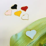 Enamel Heart Charms  | Fashion Jewellery Outlet | Fashion Jewellery Outlet