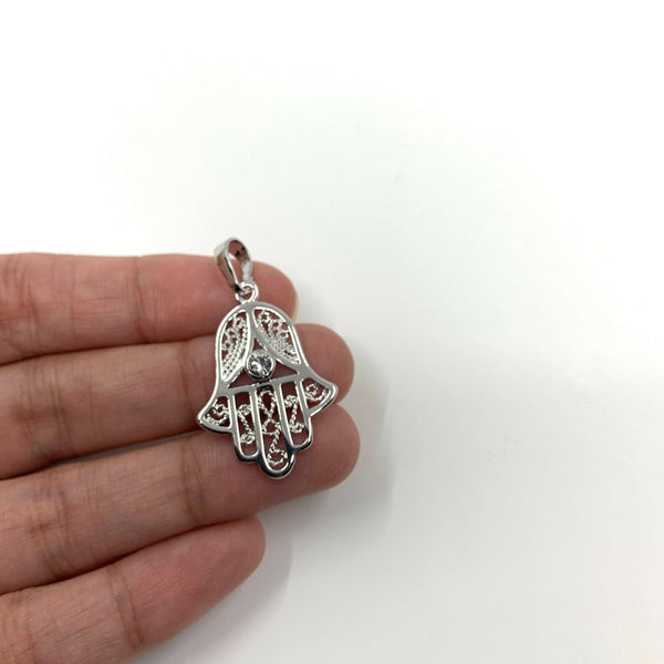 Hamsa Hand Charm Pendant | Fashion Jewellery Outlet | Fashion Jewellery Outlet