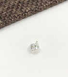 925 Sterling Silver Mini Heart Charm | Fashion Jewellery Outlet | Fashion Jewellery Outlet