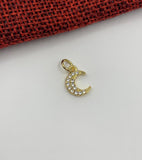 Half/ Crescent Moon Charm | Fashion Jewellery Outlet | Fashion Jewellery Outlet