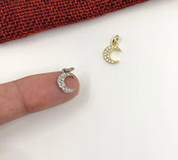 Half/ Crescent Moon Charm | Fashion Jewellery Outlet | Fashion Jewellery Outlet