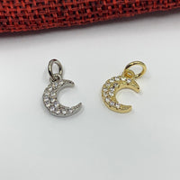 Half/ Crescent Moon Charm | Fashion Jewellery Outlet | Fashion Jewellery Outlet