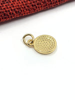 Cross disc Charm | Fashion Jewellery Outlet | Fashion Jewellery Outlet