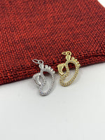 Baby and Mom foot charm | Fashion Jewellery Outlet | Fashion Jewellery Outlet