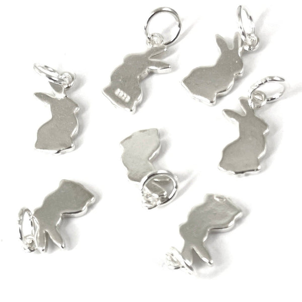 925 Sterling Silver Rabbit Charm Fashion Jewellery Outlet